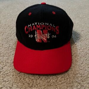Vintage Nebraska Football 1994 National Champions snapback hat